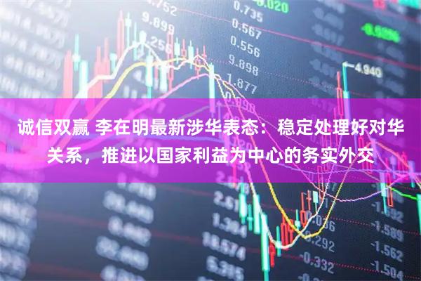 诚信双赢 李在明最新涉华表态：稳定处理好对华关系，推进以国家利益为中心的务实外交